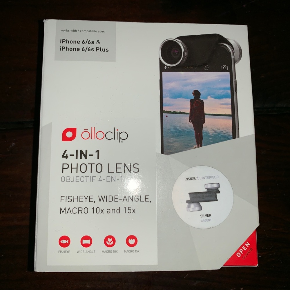 OLLOCLIP 4 IN 1 PHOTO LENS!